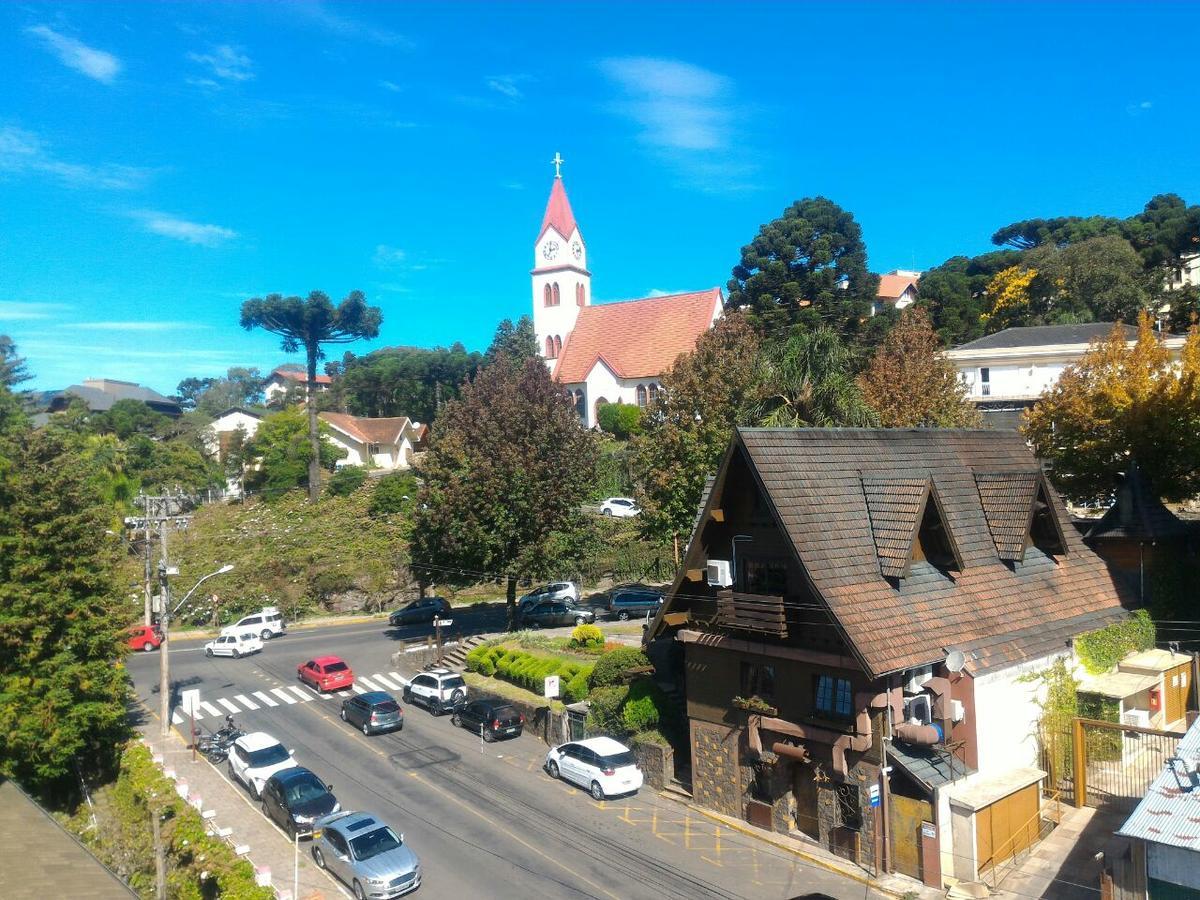 Апартаменты Apartamento Em Gramado - Solar Da Encosta Экстерьер фото